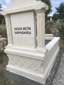 Hekimhan Urfa taşı cnc işlemeli mezar 16