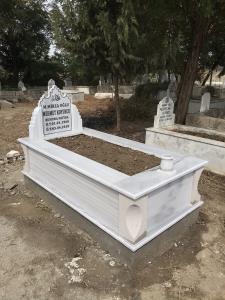 İnceyer Marmara mermeri düz mezar 22